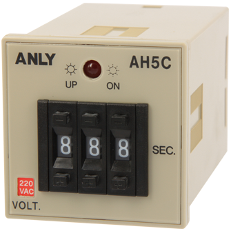 ANLY 安良 AH5C 限時繼電器(雙段式)