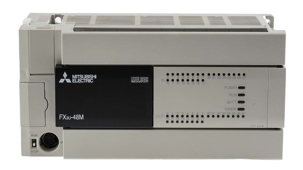 三菱 FX3U-48MR/ES-A PLC基本單元(48點)