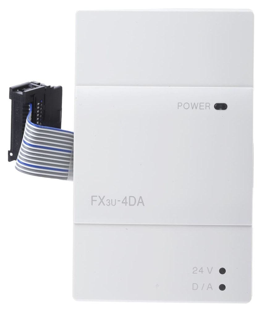 三菱 FX3U-4DA PLC特殊功能模組(類比輸出,4通道)