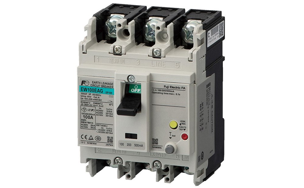 富士 EW100EAG-3P 漏電斷路器 100A/30mA