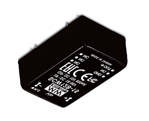 明緯 SCW12A-12 PCB 板載型 DC-DC 轉換器 12V 12W