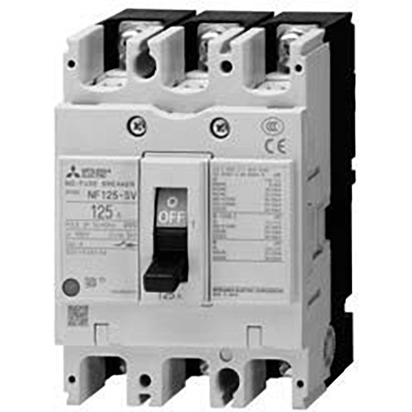三菱電機 NF-S標準型無熔絲斷路器 NF125-SV 3P