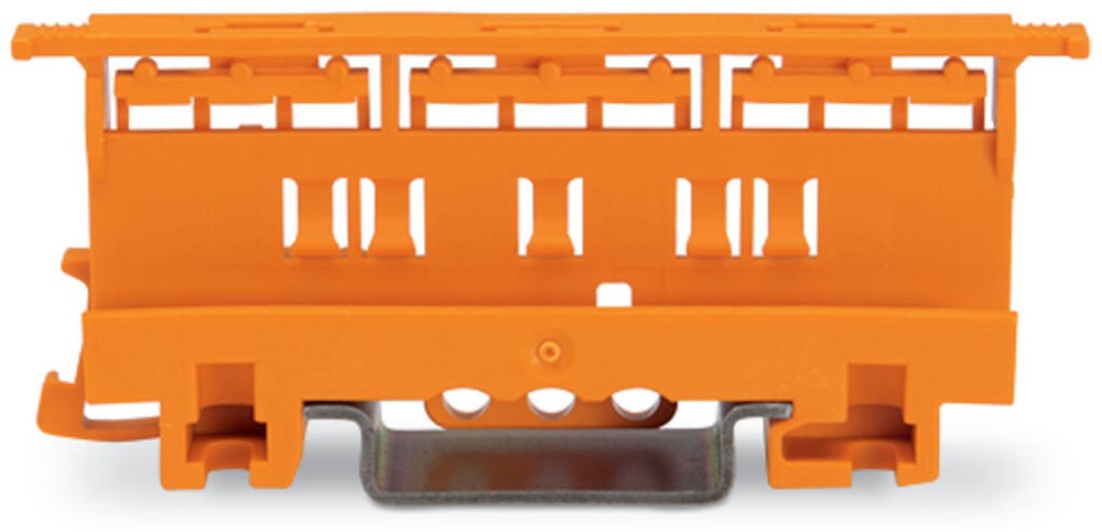 WAGO 221-500 221系列安裝座(4 mm² 接頭用,DIN-35 導軌/螺絲固定)
