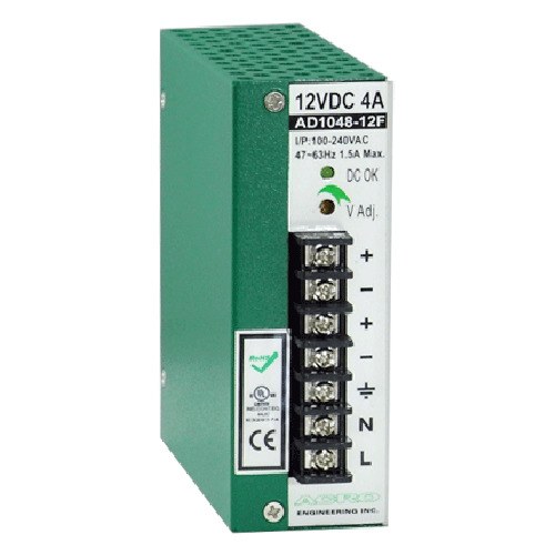 艾可 ACRO AD1048-24F 導軌式電源供應器 40-48W 24V