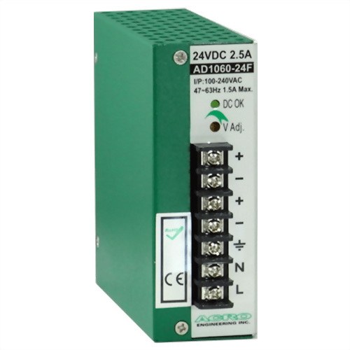 艾可 ACRO AD1060-24F 導軌式電源供應器 60W 24V