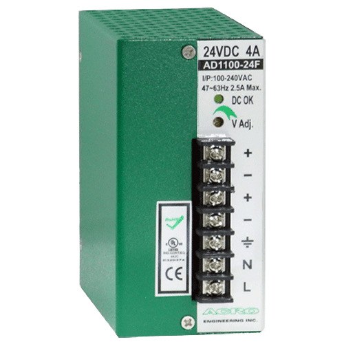 艾可 ACRO AD1100-24F 導軌式電源供應器 100W 24V