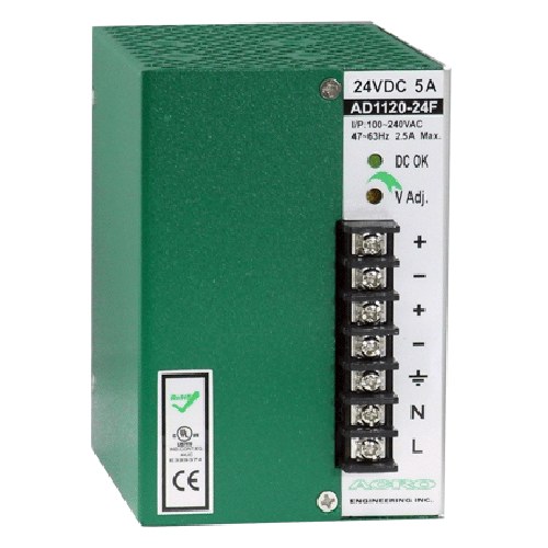 艾可 ACRO AD1120-24F 導軌式電源供應器 120W 24V