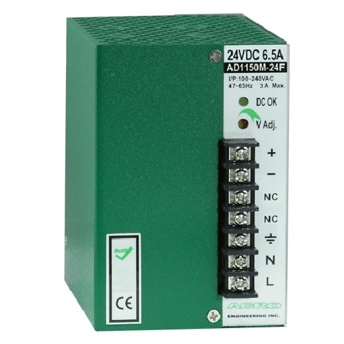 艾可 ACRO AD1150M-24F 導軌式直流馬達電源供應器 150W 24V