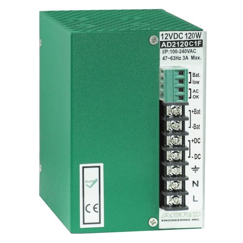 艾可 ACRO AD2120C2F 導軌式備份電源供應器 120W 27.6V