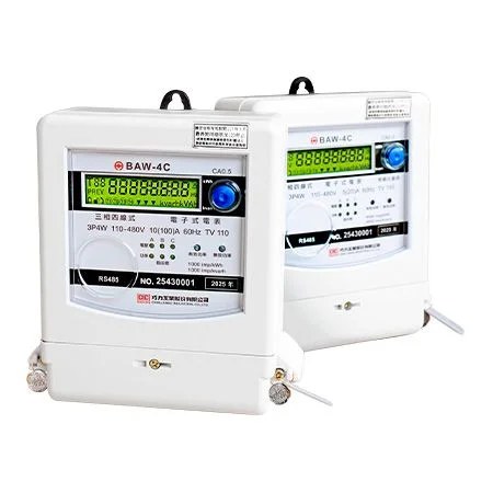 巧力 CIC BAW-4C 通訊型電子式電表(附RS485)(三相系列)