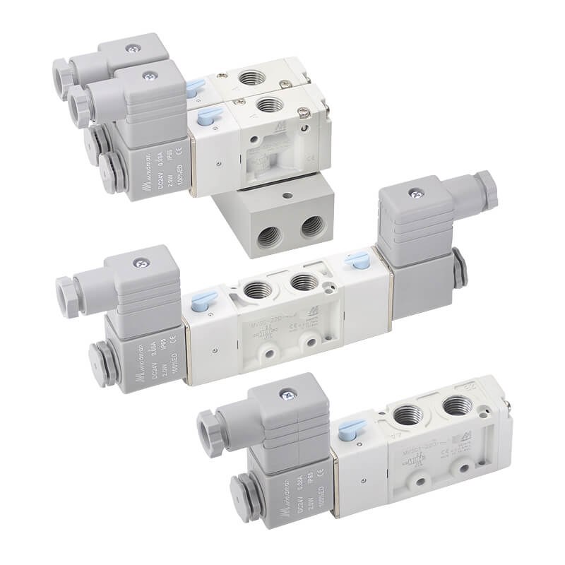 金器 Mindman MVSC-220-4E1 電磁閥(5口2位單線圈)