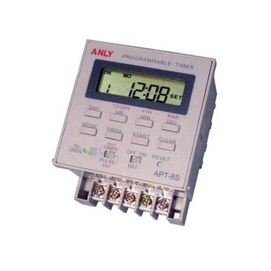 安良 ANLY APT-8S 可程式定時器(週循環・每日8組設定)