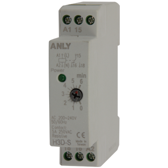 ANLY 安良 H3D-S 限時繼電器