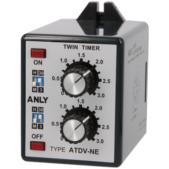 ANLY 安良 ATDV-□□ 雙調型多段限時繼電器
