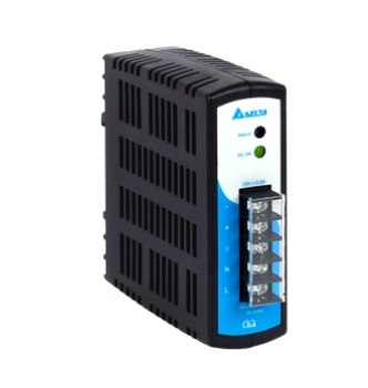 台達 12V/30W軌道式電源供應器(黑色塑膠外殻)