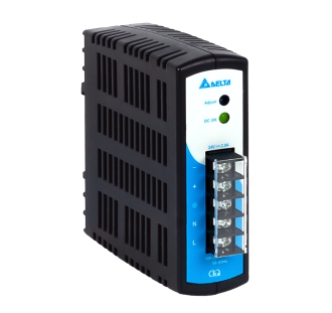 台達 24V/48W軌道式電源供應器(黑色塑膠外殻)