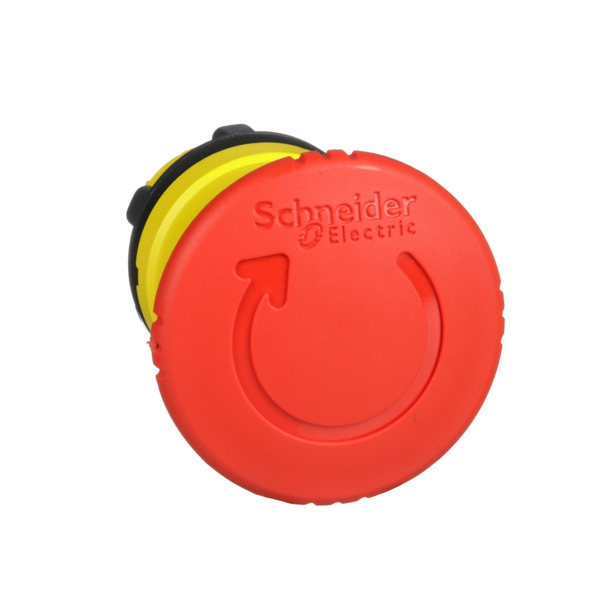 施耐德 Schneider ZB4-BS844 緊急停止按鈕頭部(Ø40mm 蕈狀頭,旋轉復歸.22mm)
